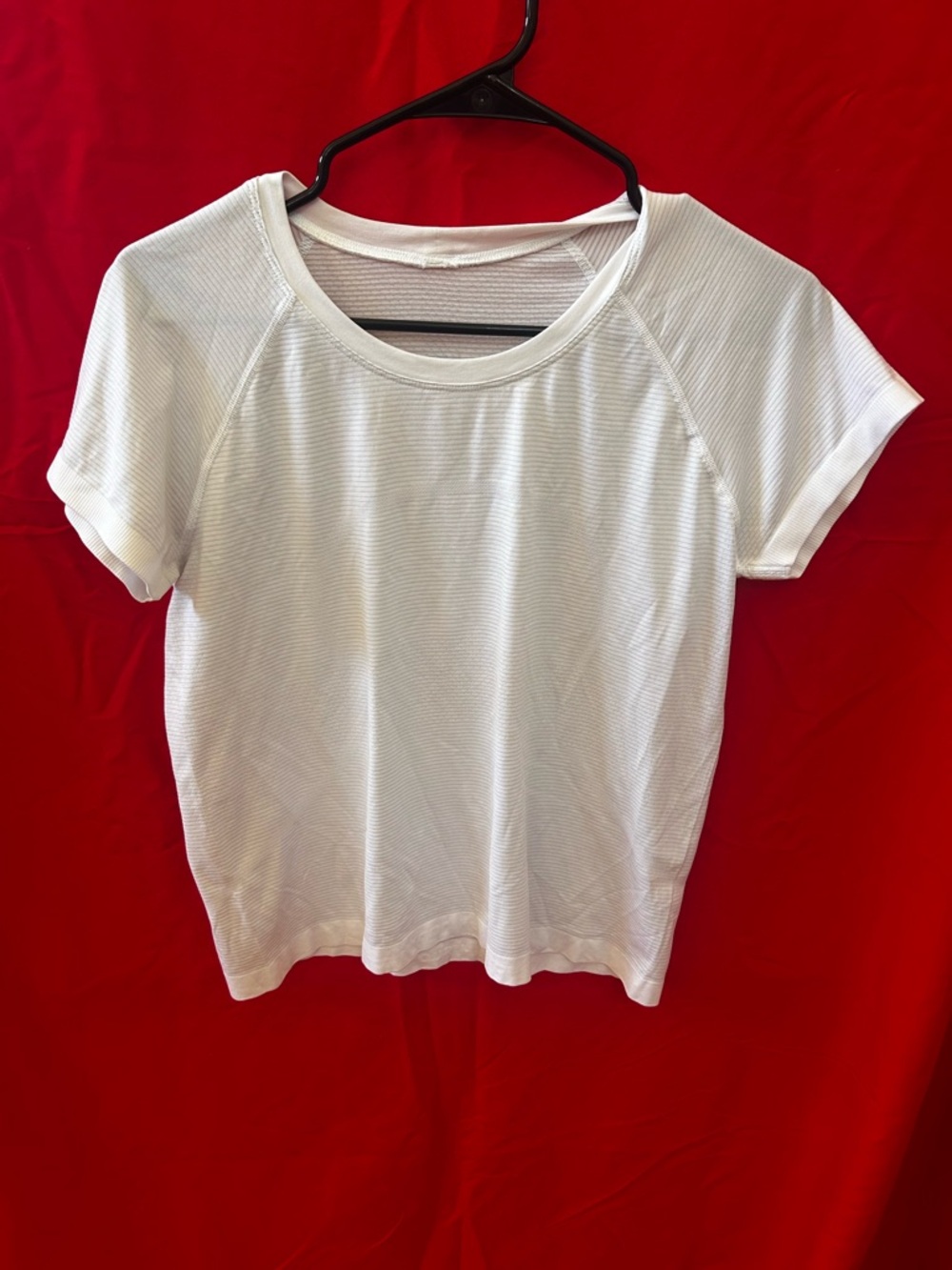 lululemon athletica White Short Sleeve Crew Tee